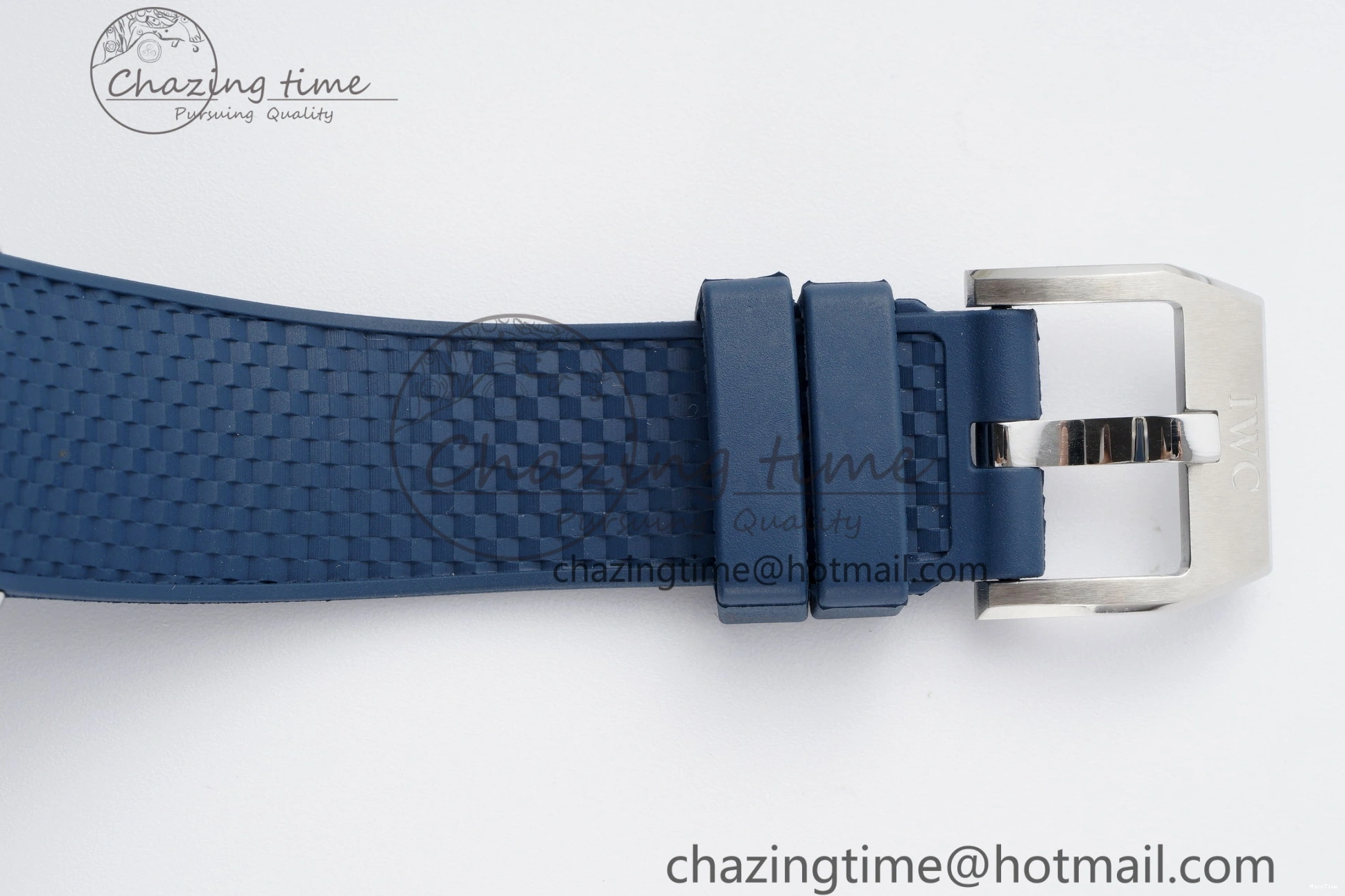 MIROTIME 0106 WellDesigned Aquatimer Automatic SS RSF 1:1 Best Edition Blue Dial on Blue Rubber Strap A 7057